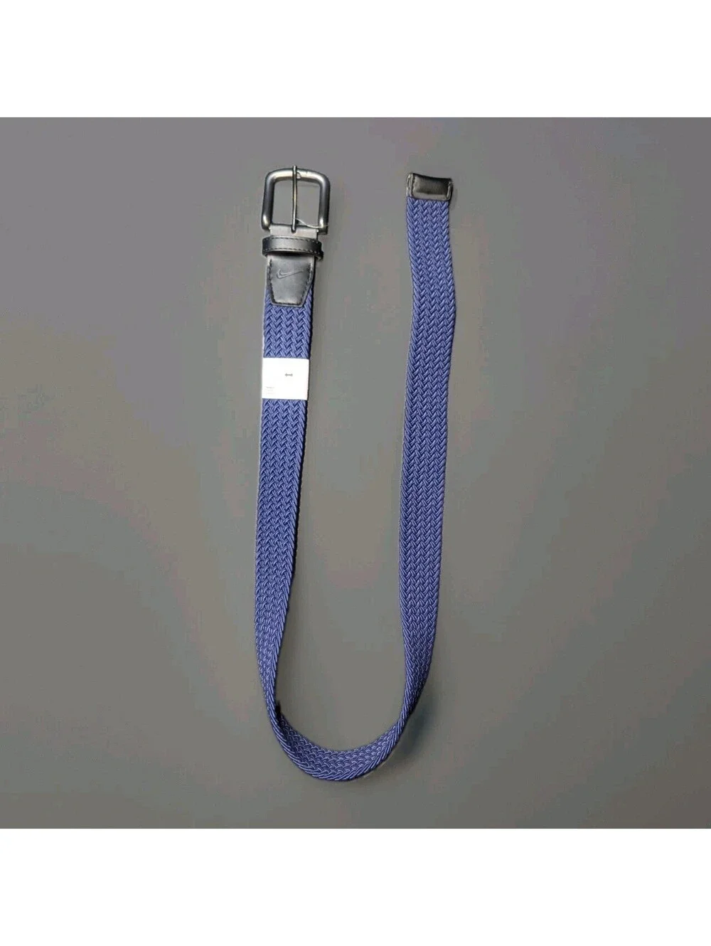 Men's Nike Braided Golf Belt Small 30-32 Stretch Navy Blue